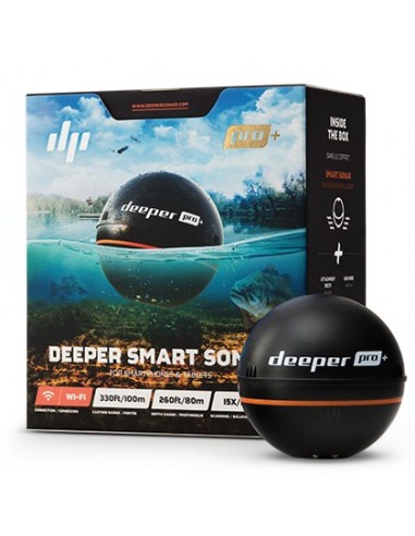 Deeper PRO+ Sonar con GPS interno