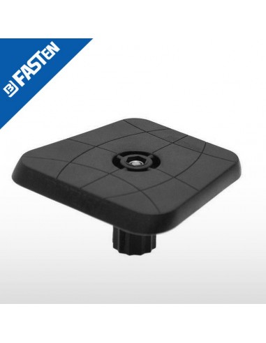 Base BORIKA Fasten SL223B NEGRO para soporte de sonda 100X100mm