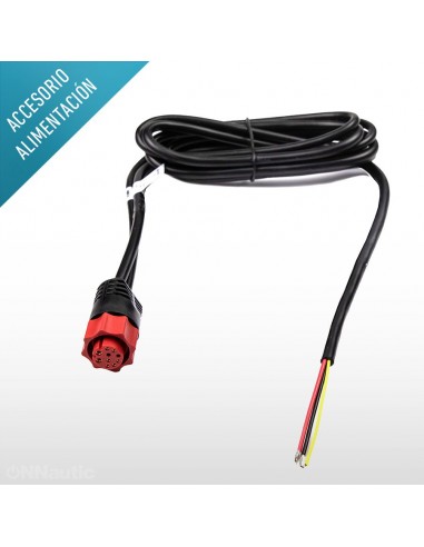 Cable alimentación Lowrance Hds/Elite/Elite FS sin datos