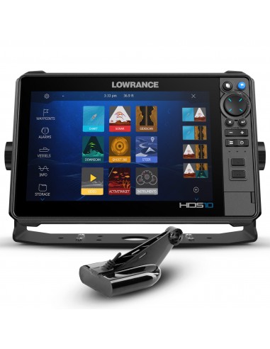 Lowrance HDS 10 Pro con Transductor HDI 50/200 600w. CHIRP/DownScan