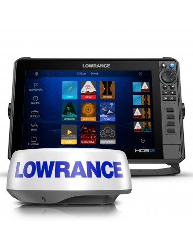 Pack de Radar HALO20 Lowrance HDS 12 Pro