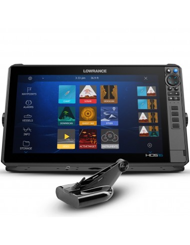 Lowrance HDS 16 Pro con Transductor HDI 50/200 600w. CHIRP/DownScan