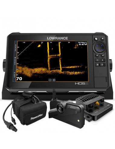 Lowrance HDS 9 Live con Transductor ActiveTarget 2 y Bateria de Litio PoweryMax TX50