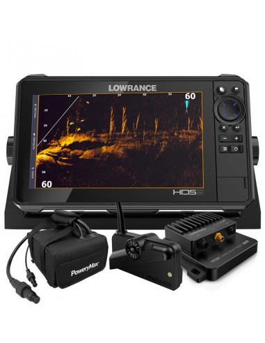 Lowrance HDS 9 Live con Transductor ActiveTarget y Bateria de Litio PoweryMax TX50