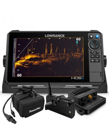 Lowrance HDS 9 Pro con Transductor ActiveTarget y Batería de Litio PoweryMax TX50