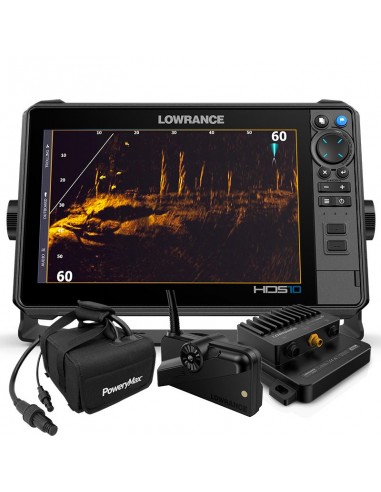 Lowrance HDS 10 Pro con Transductor ActiveTarget y Batería de Litio PoweryMax TX50