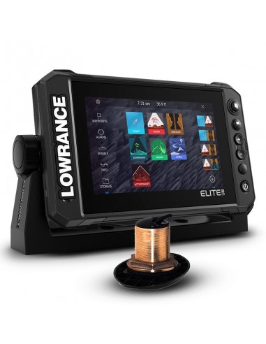 Lowrance Elite FS 7 con Transductor Pasacascos B148 HDI xSonic 600w