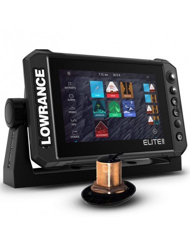 Lowrance Elite FS 9 con Transductor Pasacascos B148 HDI xSonic 600w