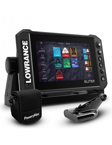 Lowrance Elite FS 7 PoweryMax Ready con Transductor HDI 50/200 600W DownScan