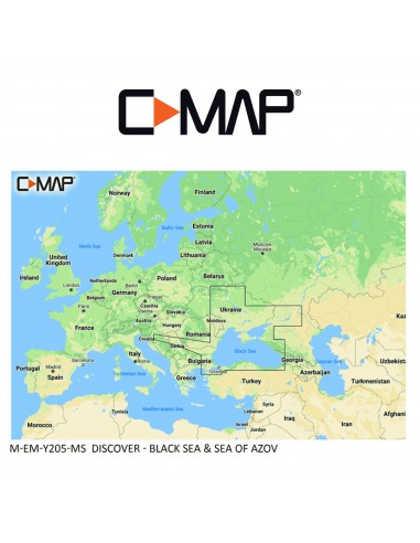 C-MAP DISCOVER M-EM-Y205-MS Black Sea & Sea of Azov