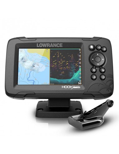 Lowrance HOOK Reveal 5 HDI con transductor 50/200 600w con DownScan