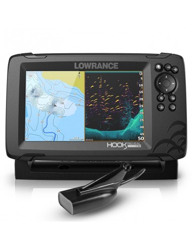 Lowrance HOOK Reveal 7 HDI con transductor 83/200 300w con DownScan