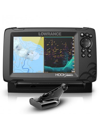 Lowrance HOOK Reveal 7 HDI con transductor 50/200 600w con DownScan