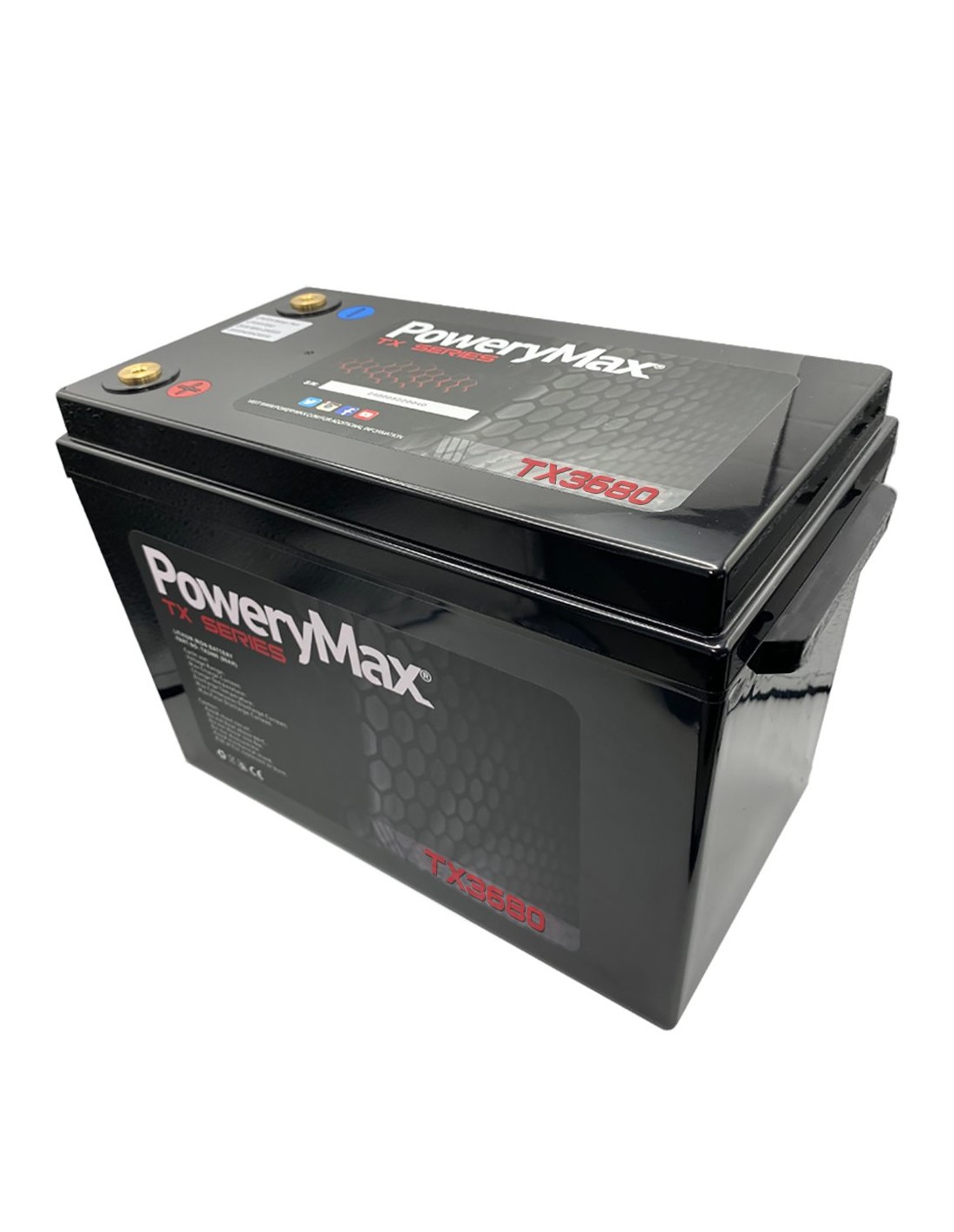 Batería de Litio PoweryMax TX3680