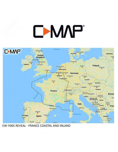 C-MAP DISCOVER M-EW-Y065-MS France Coastal & Inland