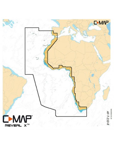 C-MAP REVEAL X AF-T-210-R-MS - West Africa