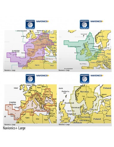 Cartografía Navionics+ Large