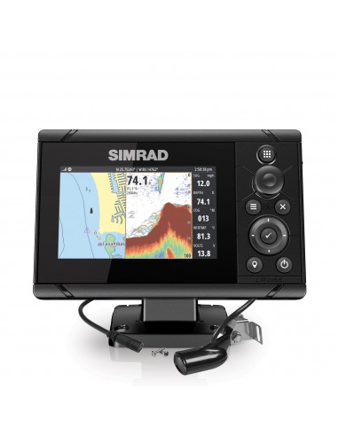 Sonda GPS Plotter Simrad Cruise 5 con transductor 83/200 kHz