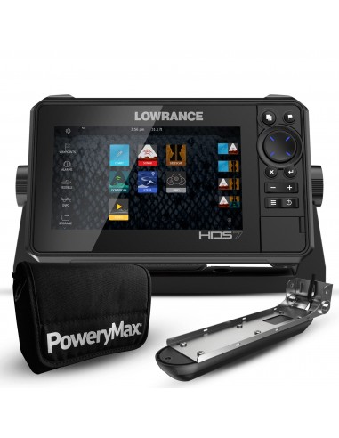 Lowrance HDS 7 Live PoweryMax Ready con Transductor Active Imaging 3 en 1