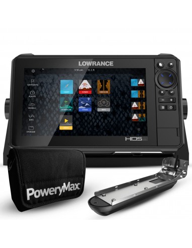 Lowrance HDS 9 Live PoweryMax Ready con Transductor Active Imaging 3 en 1