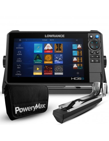 Lowrance HDS 9 Pro PoweryMax Ready con Transductor Active Imaging HD 3 en 1