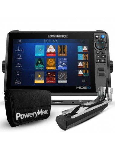 Lowrance HDS 9 Pro PoweryMax Ready con Transductor Active Imaging HD 3 en 1