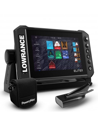 Lowrance Elite FS 7 PoweryMax Ready con Transductor HDI 83/200 DownScan