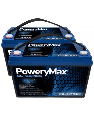 Batería de Gel 24V 100Ah PoweryMax GL24100