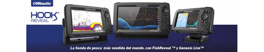 Sondas de pesca Lowrance HOOK Reveal