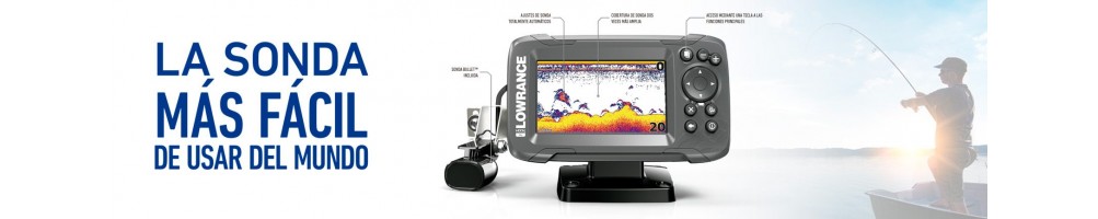 Sondas de pesca y GPS Lowrance HOOK2