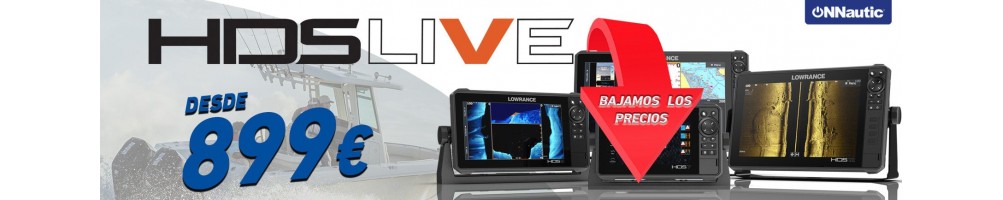 Sondas de pesca y GPS | HDS Lowrance Live